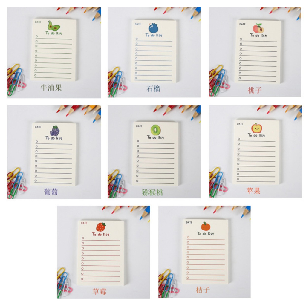 Giấy Note ghi chú - Giúp ghi nhớ công việc Hình gấu dễ thương  -