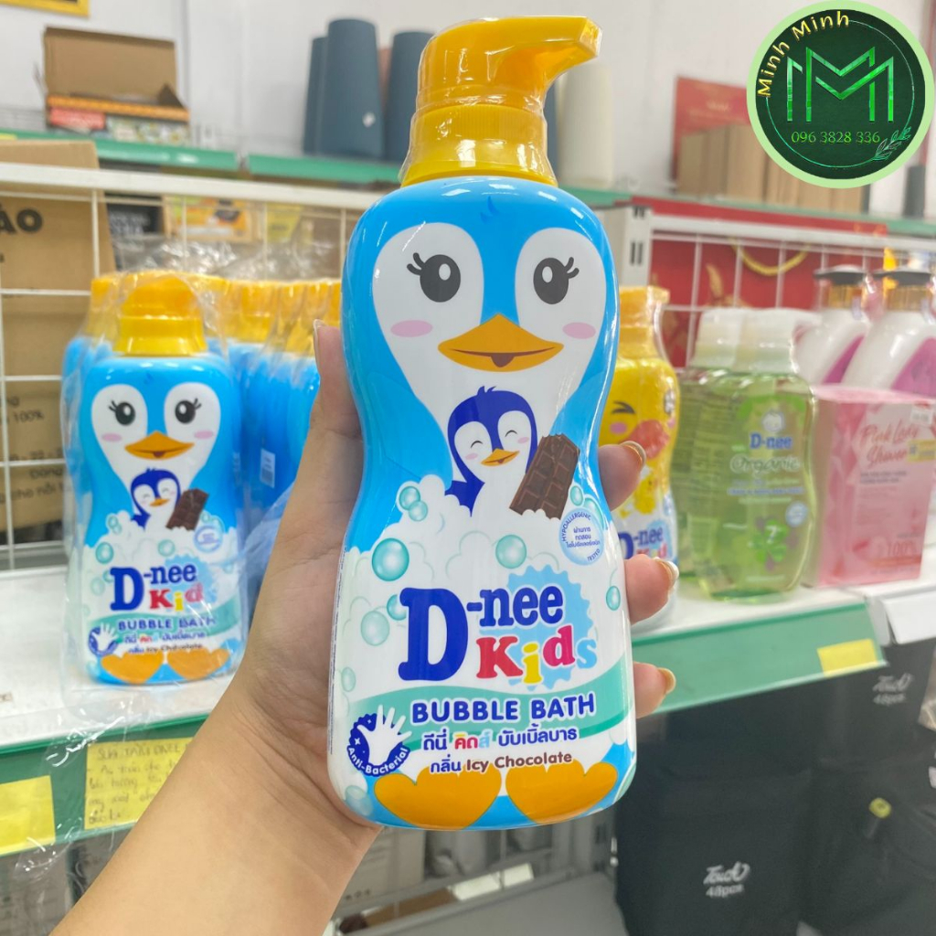 Sữa Tắm Gội Dnee Kid Cho Bé Hình Hoạt Hình Đáng Yêu  Thái Lan Vàng, Đỏ, Xanh 400ml