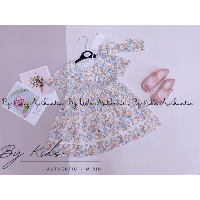 Đầm Smock George hoa siu xinh cho bê gái