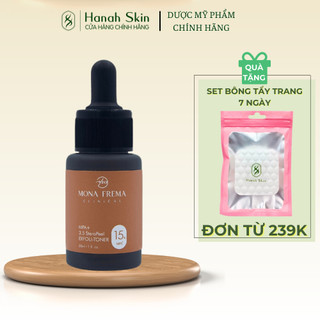 Tẩy da chết mona frema mpa + 3.5 steropeel exfoli-toner 15% – hanah skin