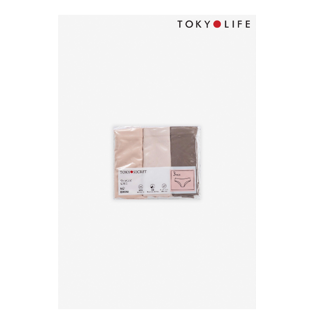 Quần lót NỮ tàng hình gói 3chiếc TOKYOLIFE S9UND227K ( GIAO MÀU NGẪU NHIÊN )