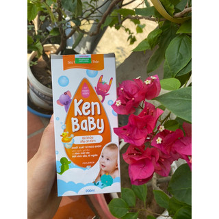 Sữa tắm gội mát da ngừa rôm sảy KEN BABY