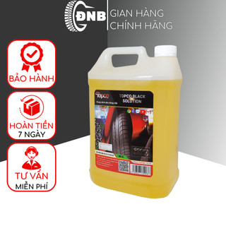 Dung dịch đen bóng lốp ô tô topco