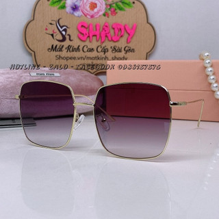 Kính Chống Nắng Cao Cấp Nữ Miu Miu Vuông Full Box