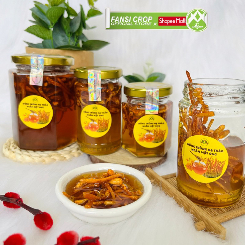 Đông Trùng Hạ Thảo ngâm mật ong - 100ml