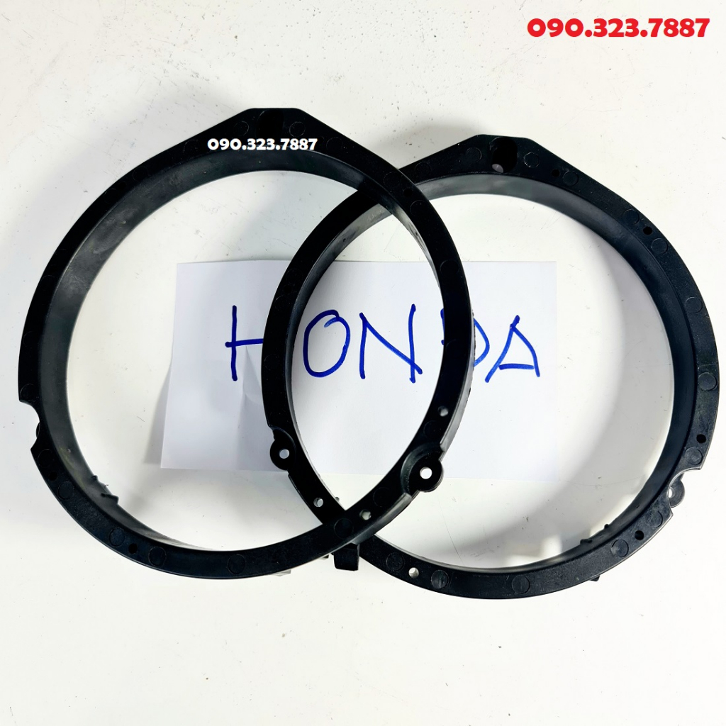 Dưỡng loa cánh ô tô các hãng: TOYOTA - NISSAN, HYUNDAI, HONDA... vòng đệm đế dưỡng loa size 6.5inch