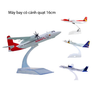 Mô Hình Máy Bay Có Cánh Quạt ATR72 đế kèm theo Everfly 16cm