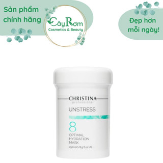 Mặt nạ dưỡng ẩm Christina Unstress 250ml Cây Rơm Cosmetics
