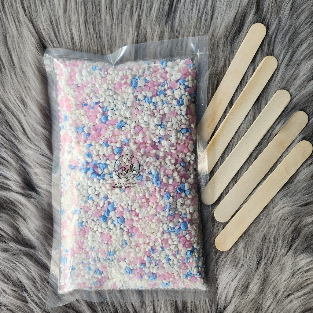 Sáp wax lông vụn loại 1 bám lông tốt nấu mau chảy mùi thơm nhổ sạch lông tơ