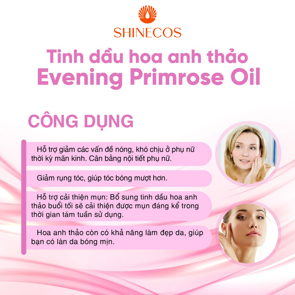 Tinh Dầu Hoa Anh Thảo EVENING PRIMORSE OIL BLACKMORES Giúp Đẹp Da, Cân Bằng Nội Tiết Tố chính hãng lọ 190 viên SHINECOS