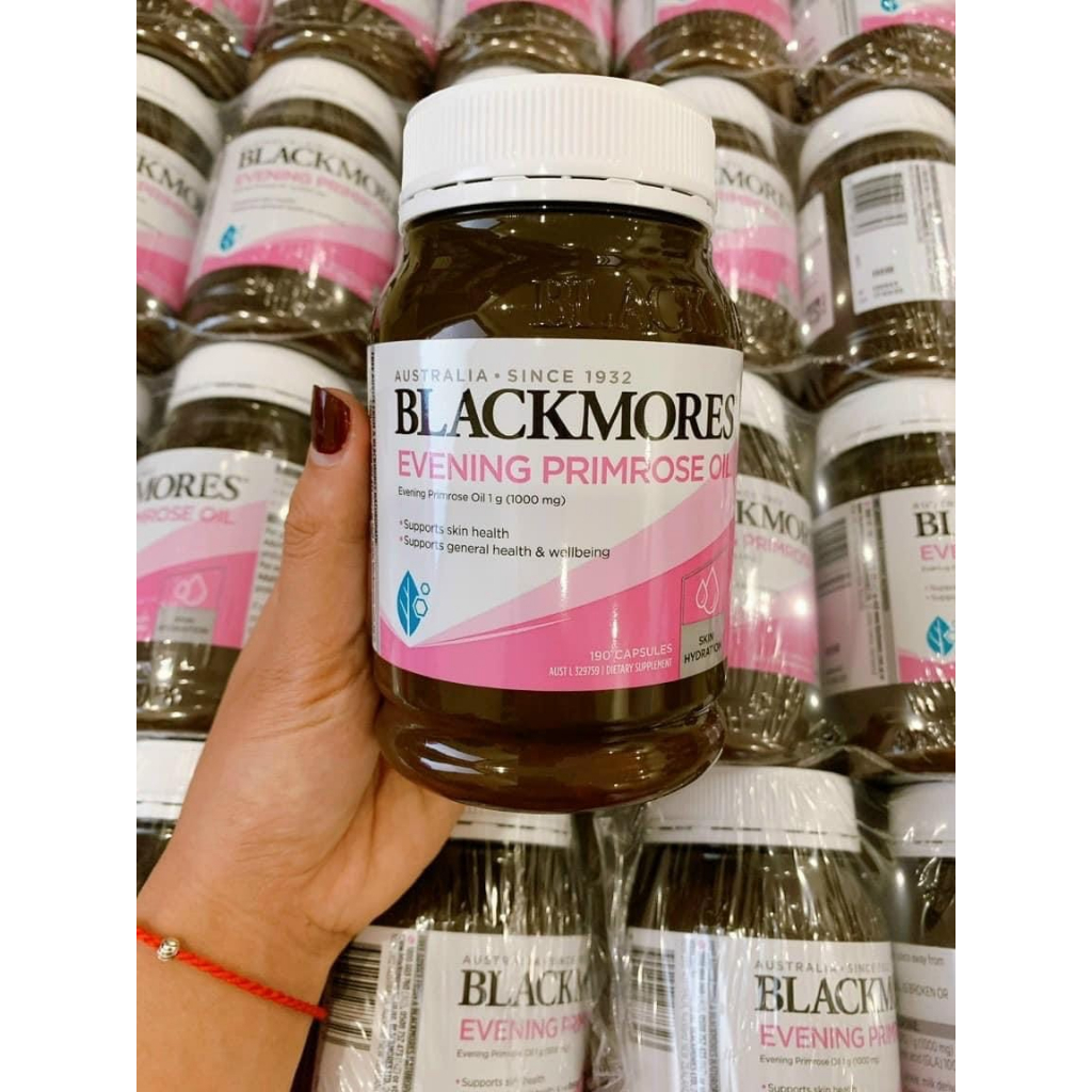 Tinh Dầu Hoa Anh Thảo EVENING PRIMORSE OIL BLACKMORES Giúp Đẹp Da, Cân Bằng Nội Tiết Tố chính hãng lọ 190 viên SHINECOS