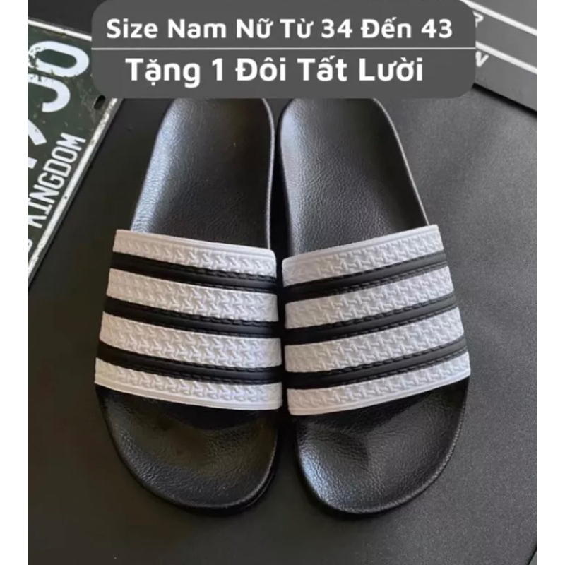 Dép quai ngang nam nữ Masler MT màu Xám Sọc đế siêu nhẹ êm chân chống nước bền bỉ - dép bánh mì chắc chắn - dépbánhmi