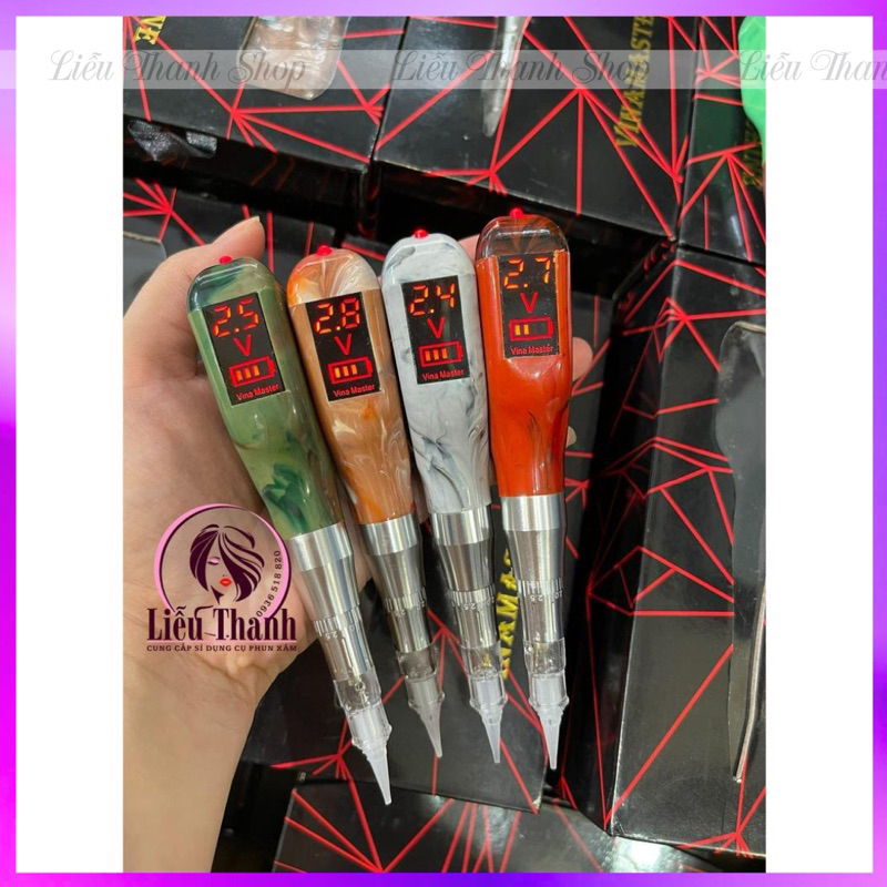 Máy thần thánh phun xăm tích điện máy thần thánh đầu vuôn bảo hành chính hãng,
