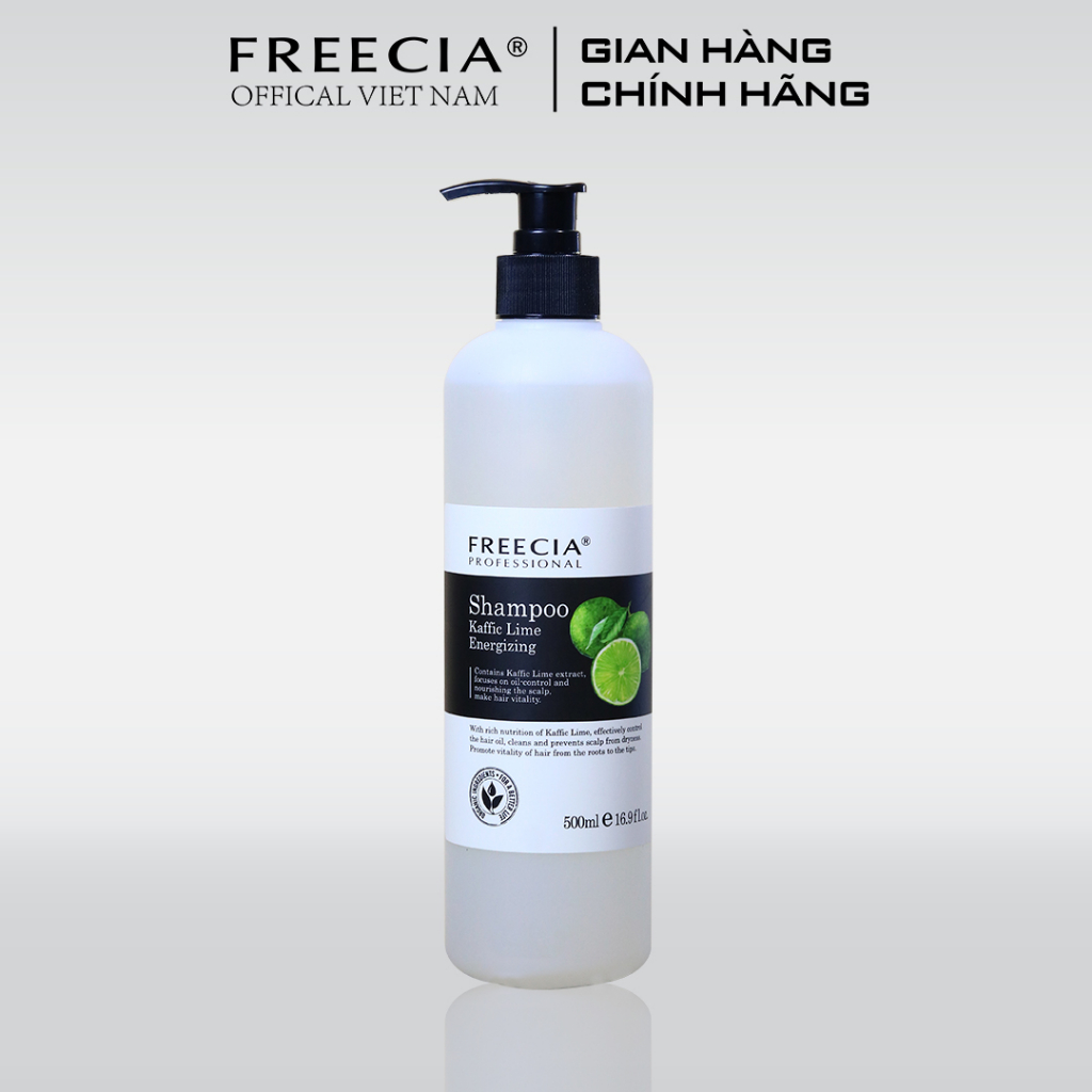 Dầu Gội Chanh Kaffic Ngăn Ngừa Gàu, Rụng Tóc Kiểm Soát Dầu 500ml