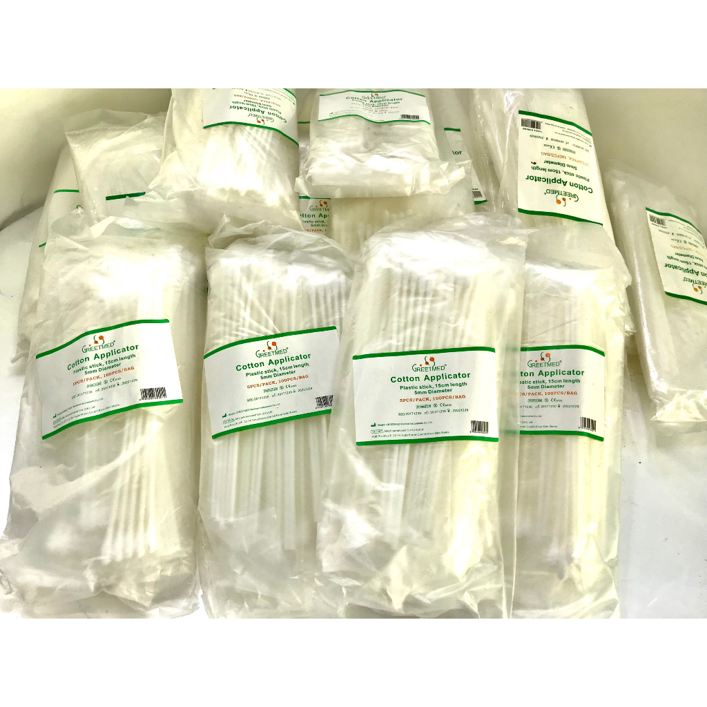 Que gòn xét nghiệm đầu nhỏ lấy mẫu bệnh phẩm Greetmed