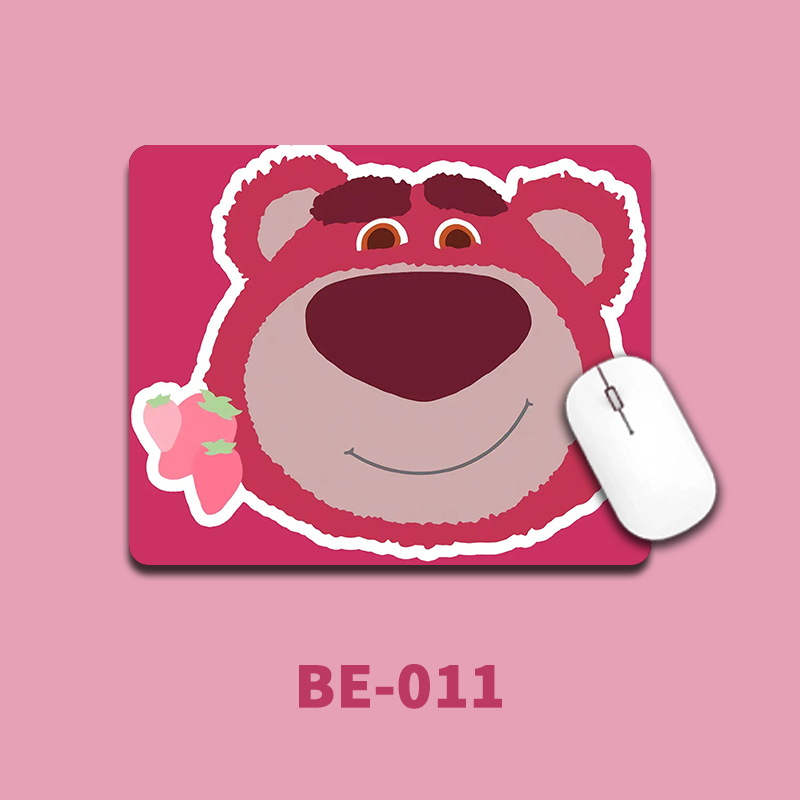 Lót Chuột Máy Tính In Hoạt Hình Gấu Dâu Tây Lotso Dễ Thương Cho Nữ