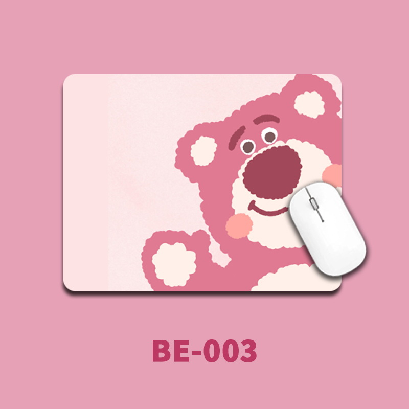 Lót Chuột Máy Tính In Hoạt Hình Gấu Dâu Tây Lotso Dễ Thương Cho Nữ