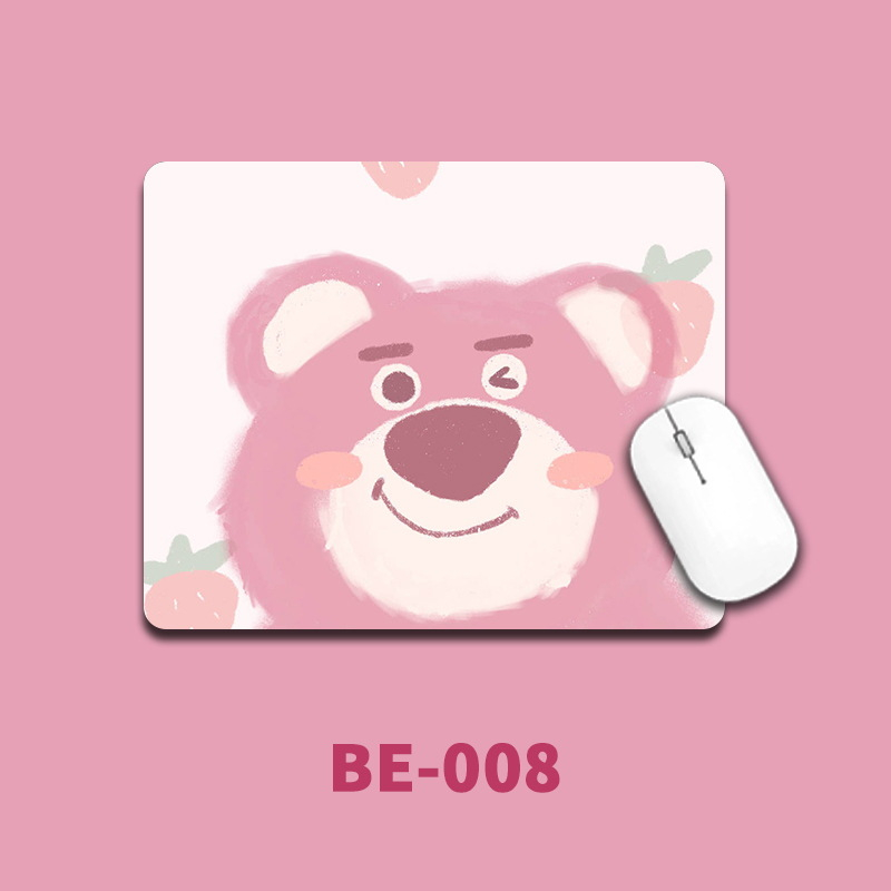 Lót Chuột Máy Tính In Hoạt Hình Gấu Dâu Tây Lotso Dễ Thương Cho Nữ