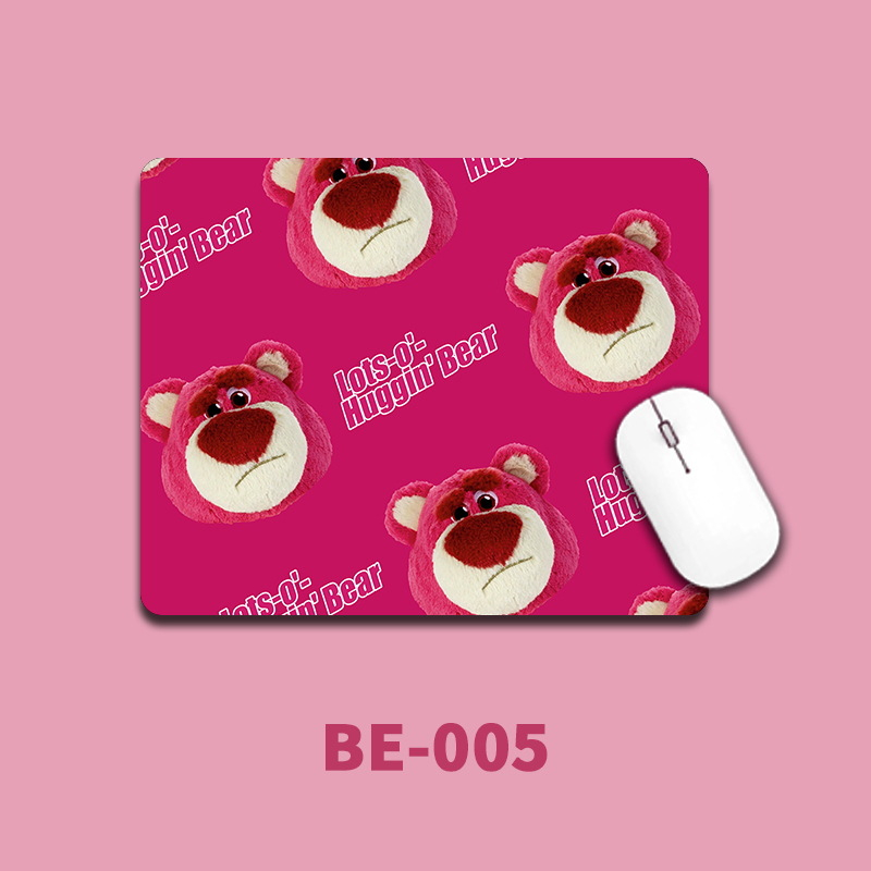 Lót Chuột Máy Tính In Hoạt Hình Gấu Dâu Tây Lotso Dễ Thương Cho Nữ