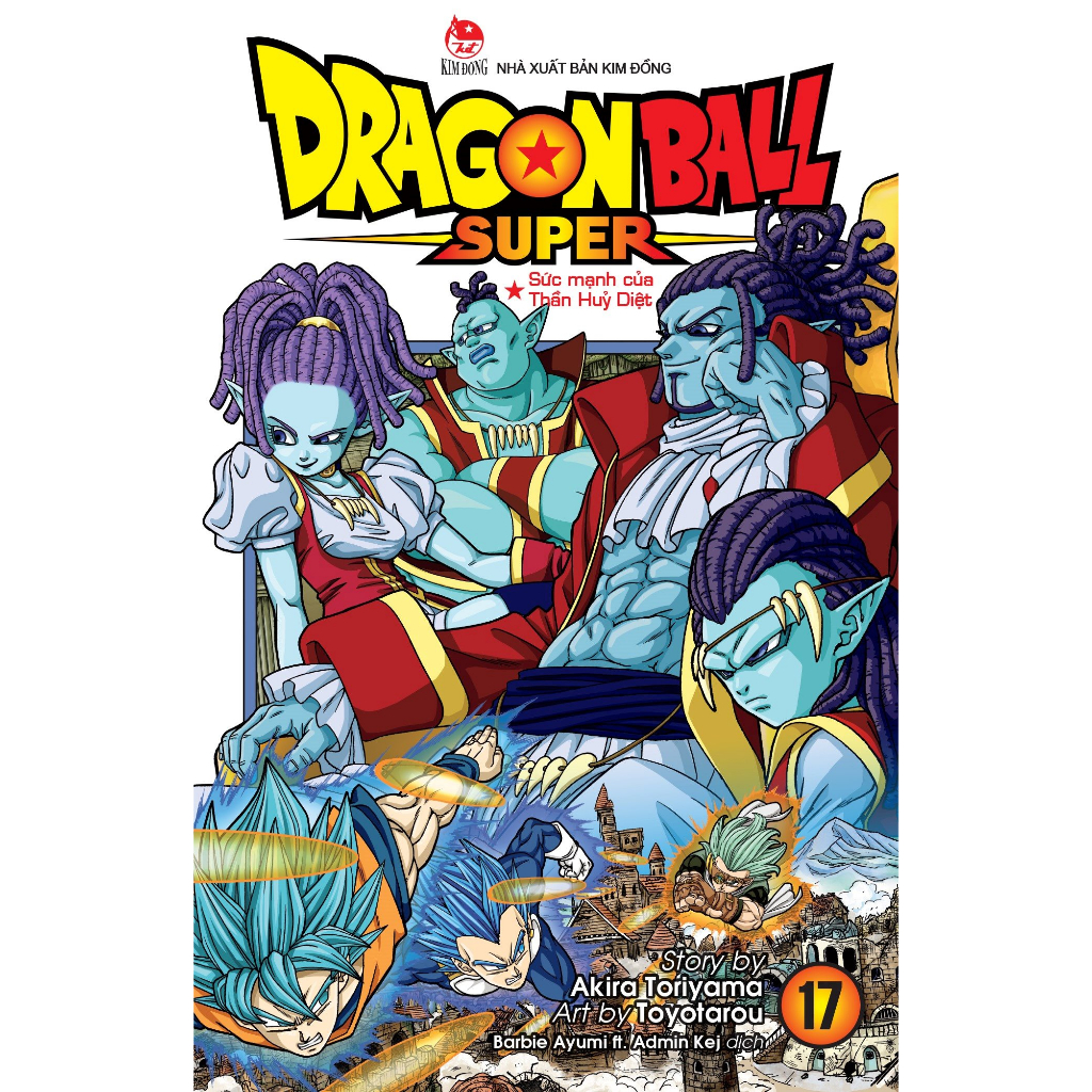 Truyện tranh - Dragon Ball Super - Tập 1 đến 18 - NXB Kim Đồng