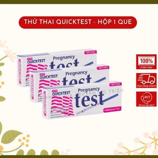 Que thử thai quick test, test thai, test hcg chính xác nhanh chóng
