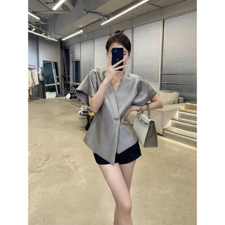 Áo taffa chờm tay cúc vàng ECLIPSE CLOTHING