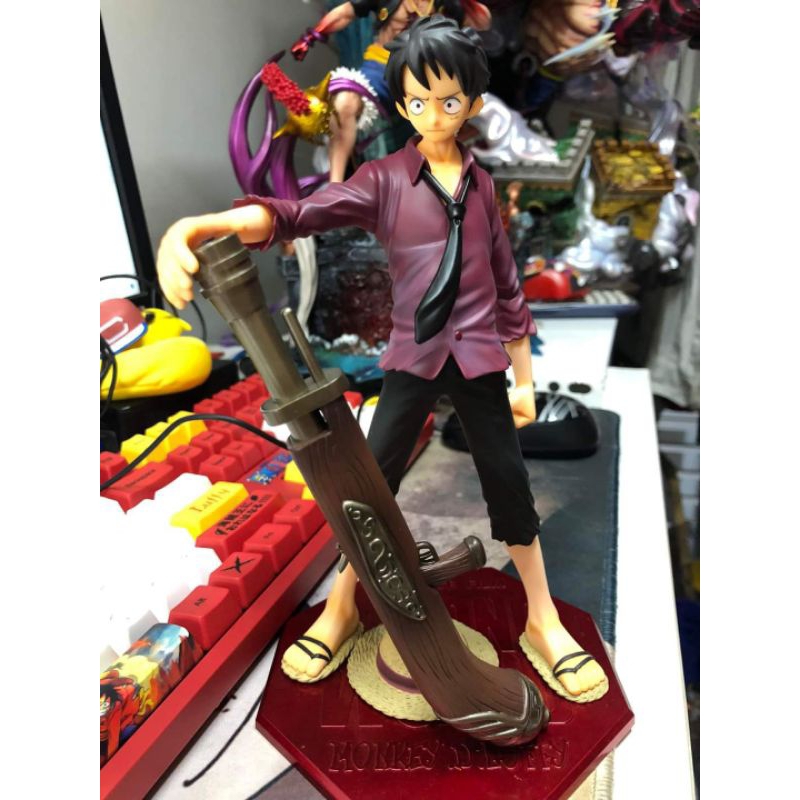 Mô hình One Piece - Luffy POP strong word chính hãng Megahouse