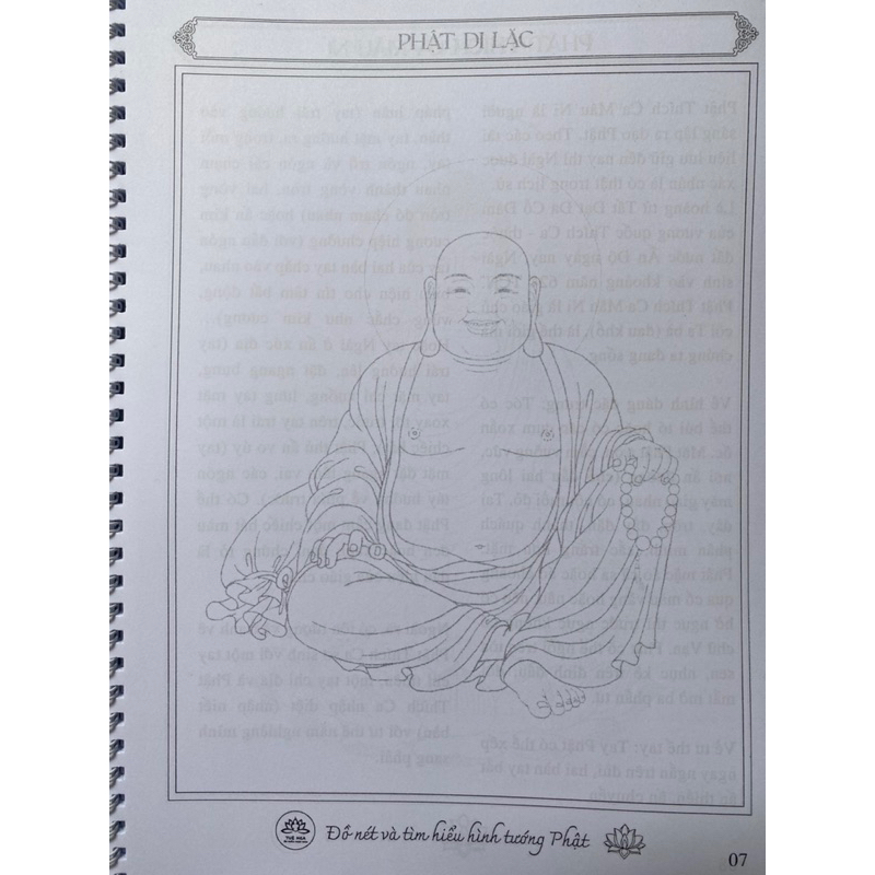 Tặng kèm bút nhũ vàng kim tuyến_Combo Tranh tô màu các vị chư phật 50 hình