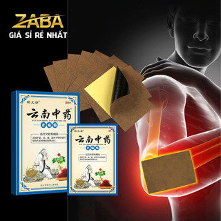 Miếng Dán Giảm Đau Mỏi Vai Gáy Lưng Thảo Dược Zaba