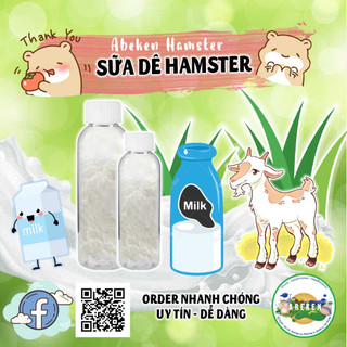Sữa dê cho Hamster / thỏ / bọ / sóc / nhím