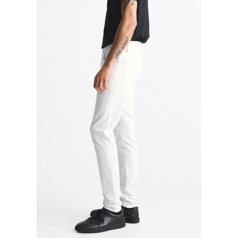 Quần jean trắng Zara authentic SKINNY size 31