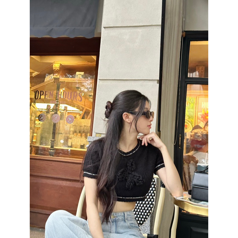 Jeans suông xanh nhạt 7215