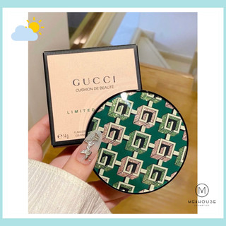 Phấn Nước Gucci Beauty Cushion De Beaute Foundation Vintage Edition, Limited Edition vỏ xanh