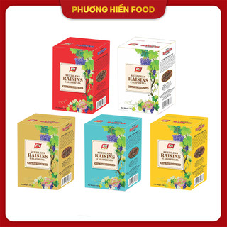 Nho khô nhập khẩu Mỹ Raisins 100g Hoa Văn