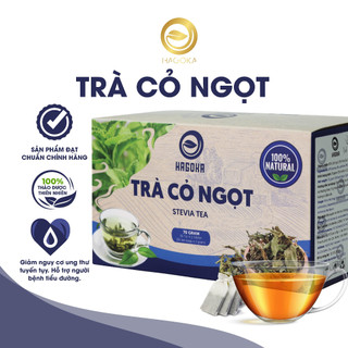 Trà túi lọc detox cây cỏ ngọt Hagoka Khắc tinh của người tiêu đường Huyết áp 35 túi lọc