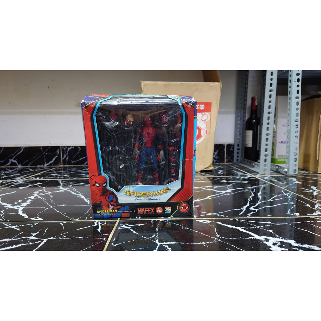 MÔ HÌNH NHÂN VẬT MAFEX SPIDERMAN HOMECOMING ,NGƯỜI NHỆN, BIỆT ĐỘI AVENGERS