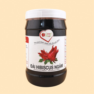1 hủ siro kèm mứt hibiscus/ atiso đỏ