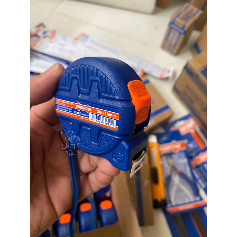 Thước kéo thép nền vàng 3mét  WADFOW WMT4310