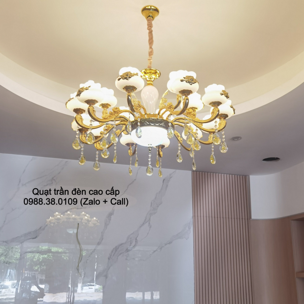 Đèn Chùm OVERNIGHT ON12 15 Tay Cao Cấp Hiện Đại Trang Trí Mọi Loại Không Gian Trong Phòng Bạn