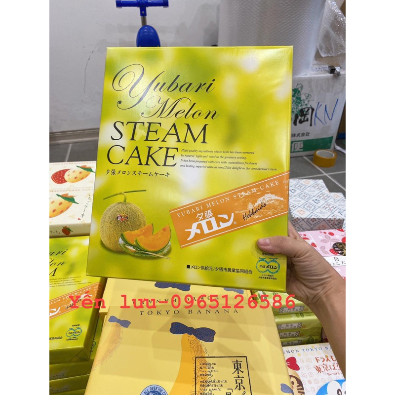Bánh bông lan dưa lưới nhật bản 20 chiếc