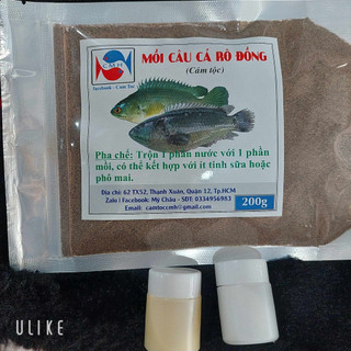 Mồi Câu Cá Rô Đồng gói 200gr. combo 2 gói. combo 5 gói