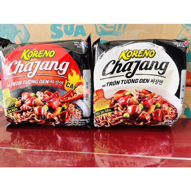 MÌ TRỘN TƯƠNG ĐEN KORENO ÚP 4 PHÚT GÓI 78G.