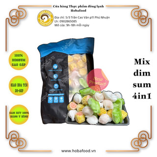 Combo dimsum 4in1 - 840g bao bì cty đầy đủ thông tin