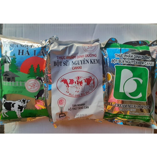 Bột sữa nguyên kem canxi - con bò đỏ/ hà lan/ bc lạt - hàng mới liên tục 500gram/bịch