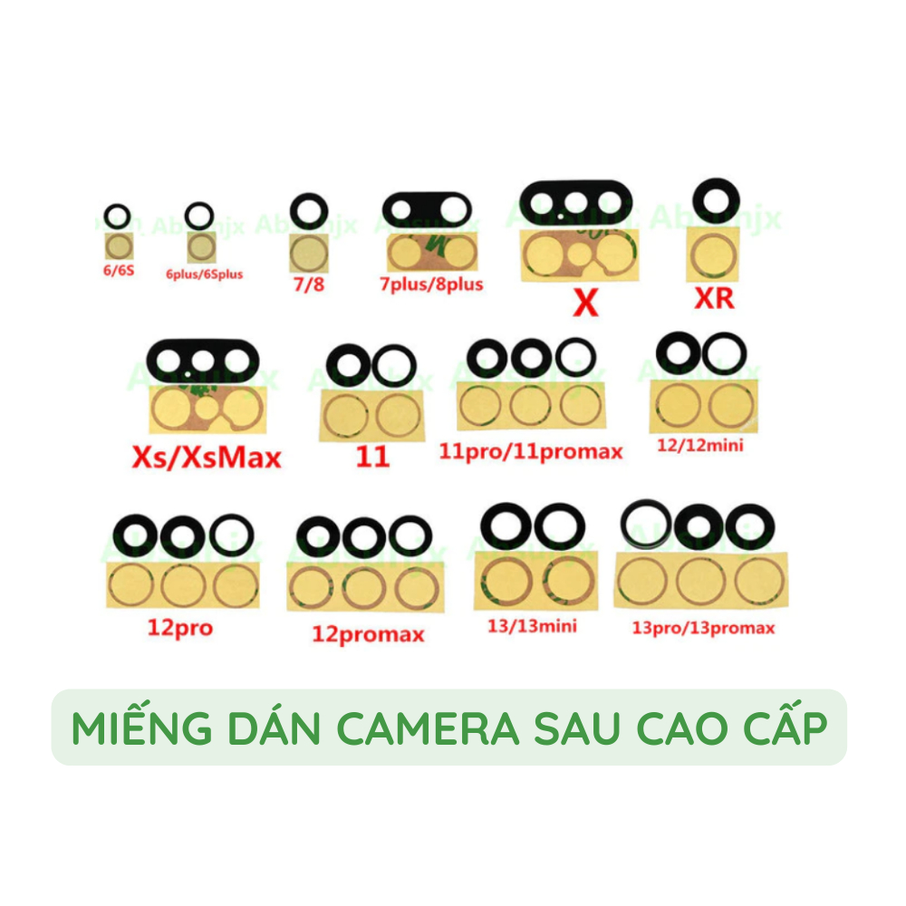 Kính camera sau DEJI dùng thay thế cho IP full dòng từ 6 tới 14PM