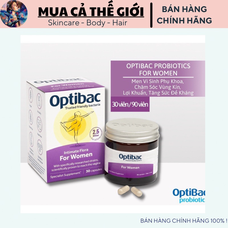 Viên uống lợi khuẩn Optibac