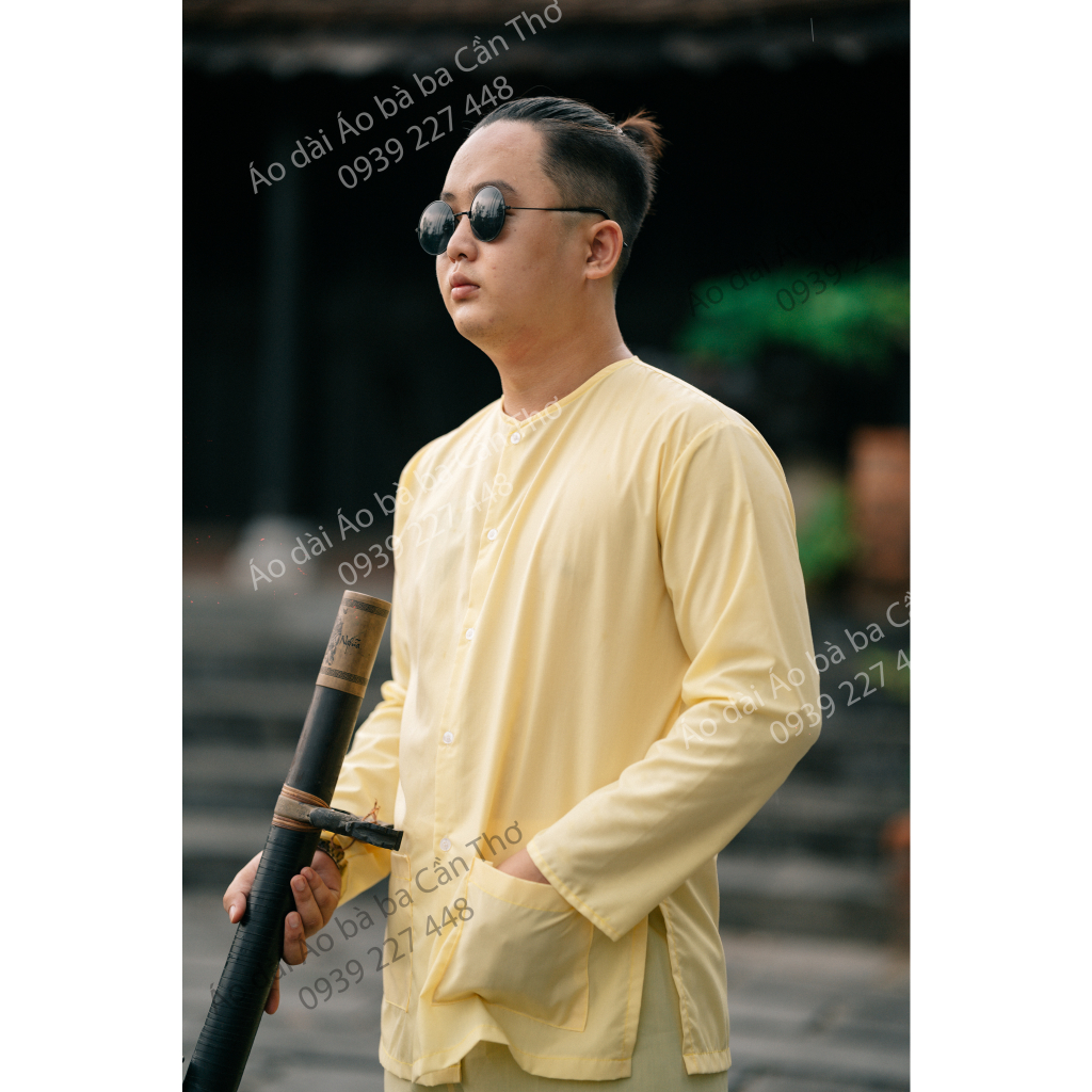 Bộ Bà ba vàng nam bộ- Miền tây-giá rẻ- Có bộ bà ba Bigsize- Bà ba sỉ toàn quốc, may bộ áo bà ba theo yêu cầu
