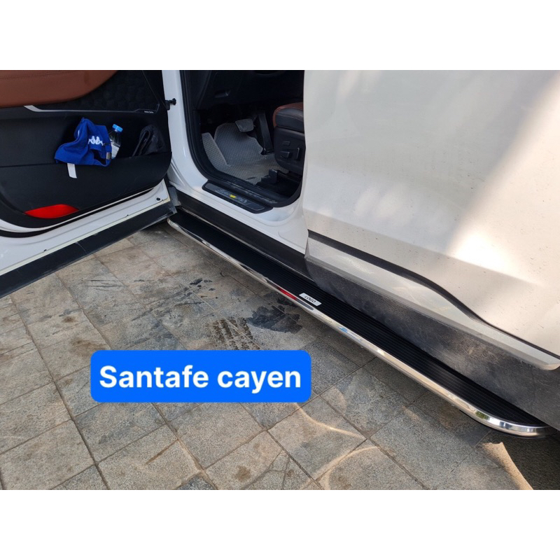 Bậc lên xuống, bệ bước chân cho Huyndai Santafe 2008 - 2012