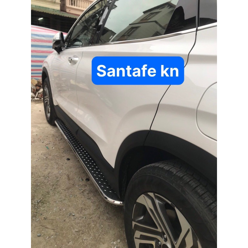 Bậc lên xuống, bệ bước chân cho Huyndai Santafe 2008 - 2012