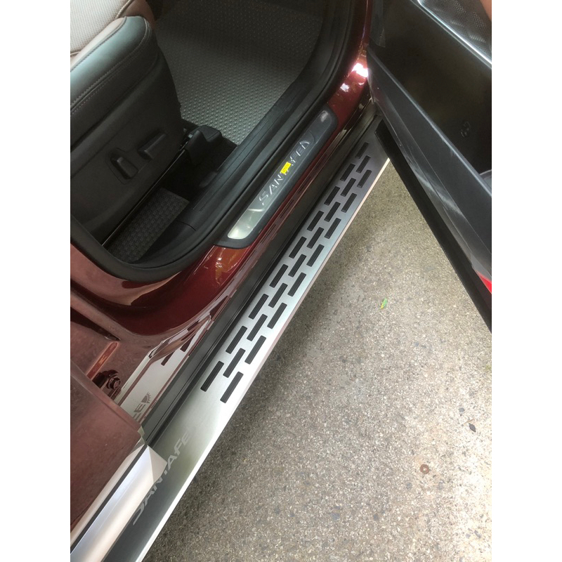 Bậc lên xuống, bệ bước chân ô tô cho Huyndai Santafe 2019 - 2023 +